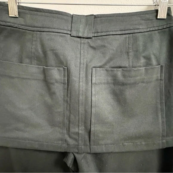 Zara Charcoal Gray Asymmetrical Trousers - Picture 7 of 14